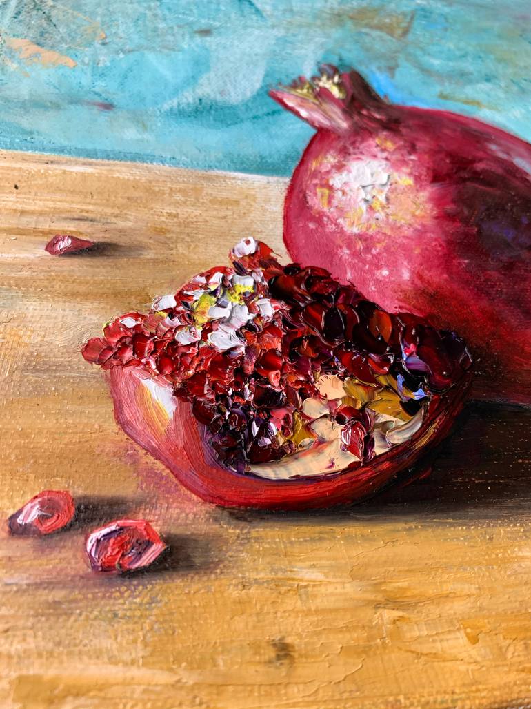 Original Impressionism Still Life Painting by Polina Brunner