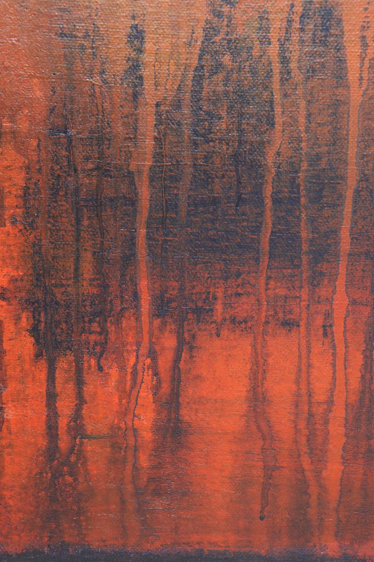 Original Abstract Expressionism Abstract Painting by Matt Anker