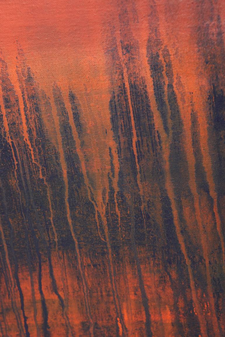 Original Abstract Expressionism Abstract Painting by Matt Anker