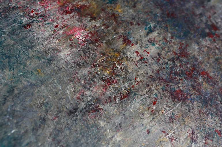 Original Abstract Expressionism Abstract Painting by Matt Anker