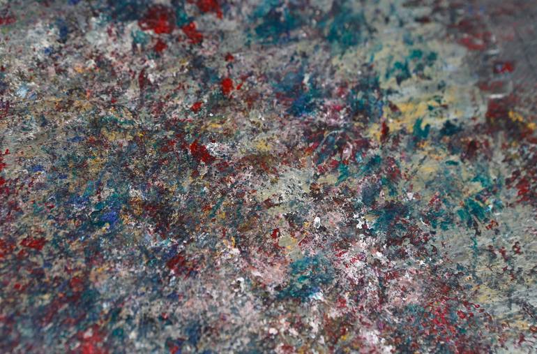Original Abstract Expressionism Abstract Painting by Matt Anker