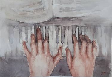 Print of Music Paintings by Anna Hnatiuk