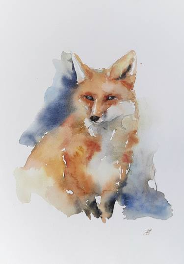 Print of Abstract Animal Paintings by Anna Hnatiuk