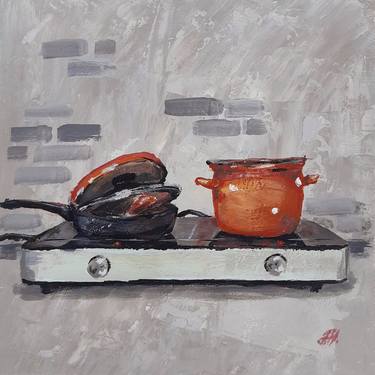 Print of Cuisine Paintings by Anna Hnatiuk