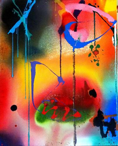 Original Abstract Paintings by Rex Dixon