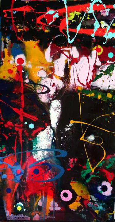 Original Abstract Expressionism Abstract Paintings by Rex Dixon