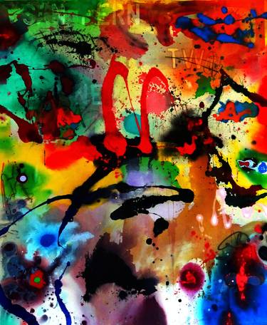 Original Abstract Paintings by Rex Dixon
