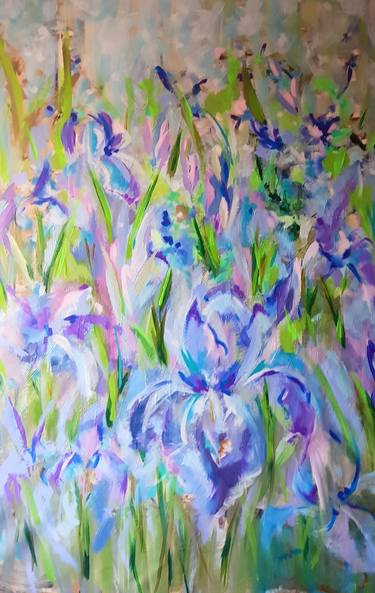 Print of Abstract Floral Paintings by TANYA EFE