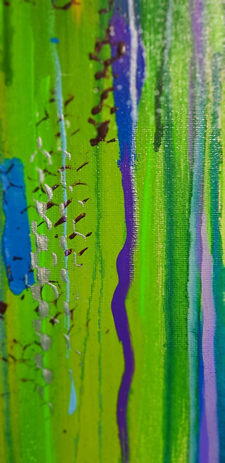 Original Abstract Painting by TANYA EFE