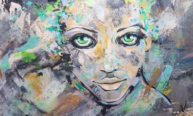 Print of Abstract Women Paintings by TANYA EFE
