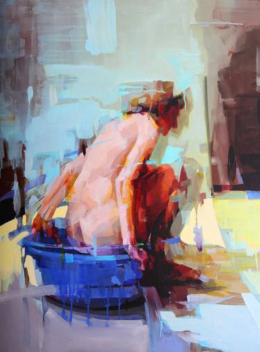 Print of Nude Paintings by Melinda Matyas
