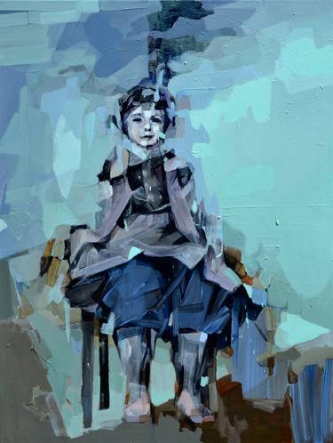 Original People Paintings by Melinda Matyas