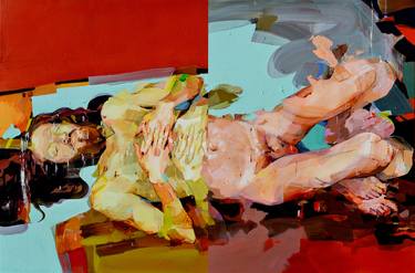 Original People Paintings by Melinda Matyas