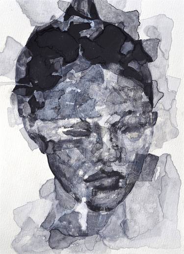 Print of Portrait Paintings by Melinda Matyas