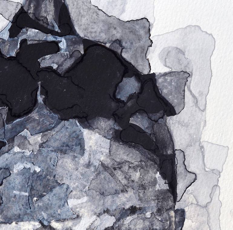 Original Expressionism People Painting by Melinda Matyas