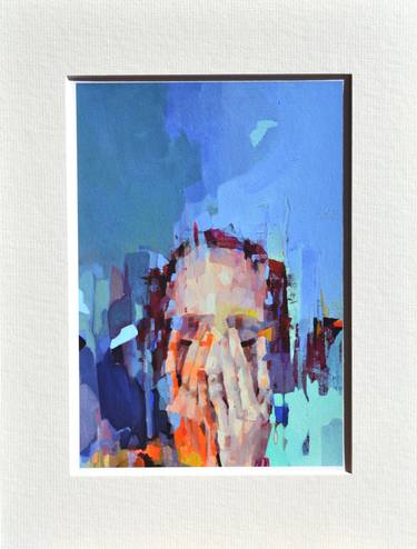 When silence happens in the marketplace (Mounted) - Limited Edition 50 of 50 thumb