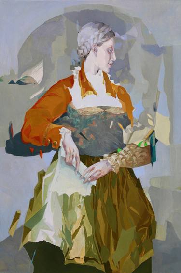 Saatchi Art Artist Melinda Matyas; Painting, “Homo faber ( The creator)” #art