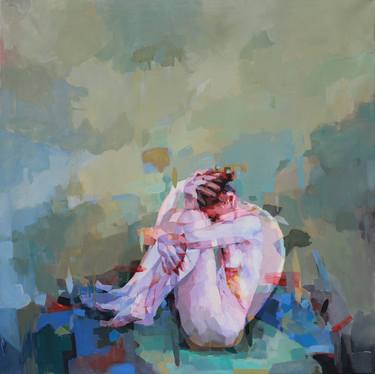 Original Expressionism Nude Paintings by Melinda Matyas