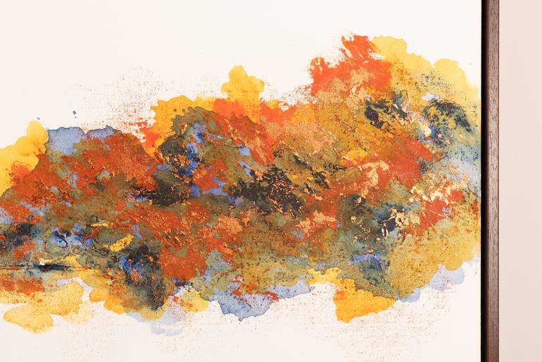 Original Abstract Landscape Painting by Kinga Makowka