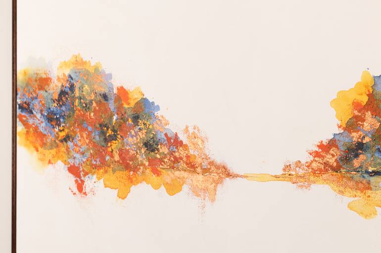 Original Abstract Landscape Painting by Kinga Makowka