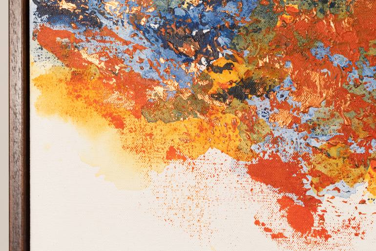 Original Abstract Landscape Painting by Kinga Makowka