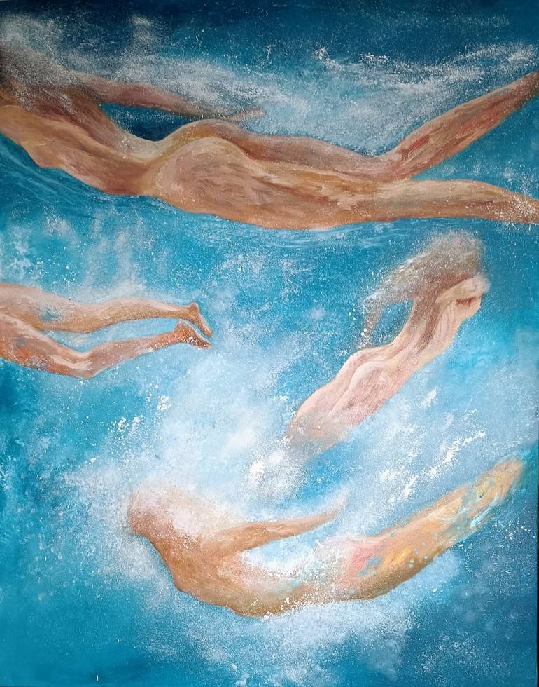 Original Nude Painting by Patricia João