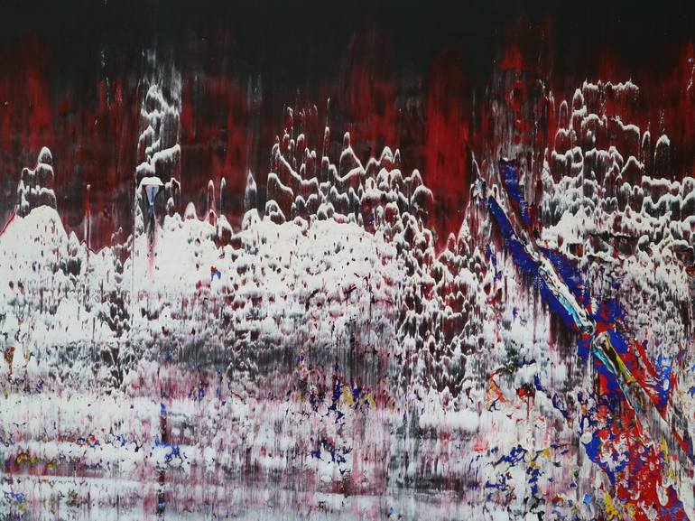 Original Abstract Expressionism Abstract Painting by 恭煌 黃