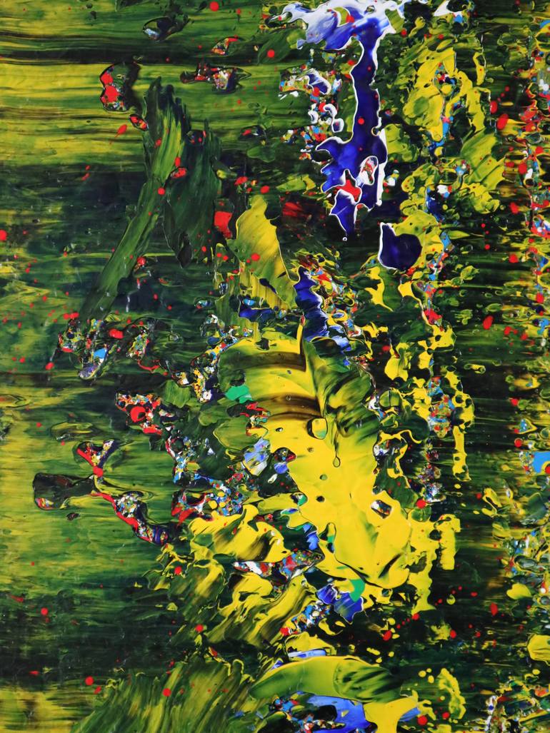 Original Abstract Expressionism Abstract Painting by 恭煌 黃