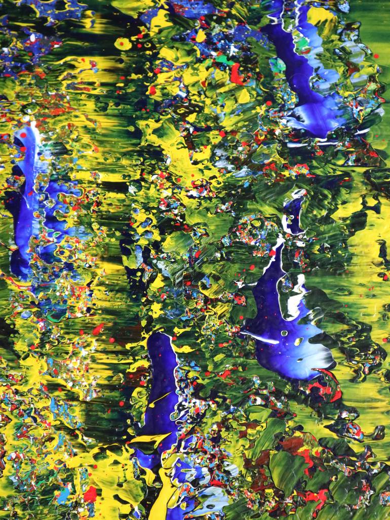 Original Abstract Expressionism Abstract Painting by 恭煌 黃