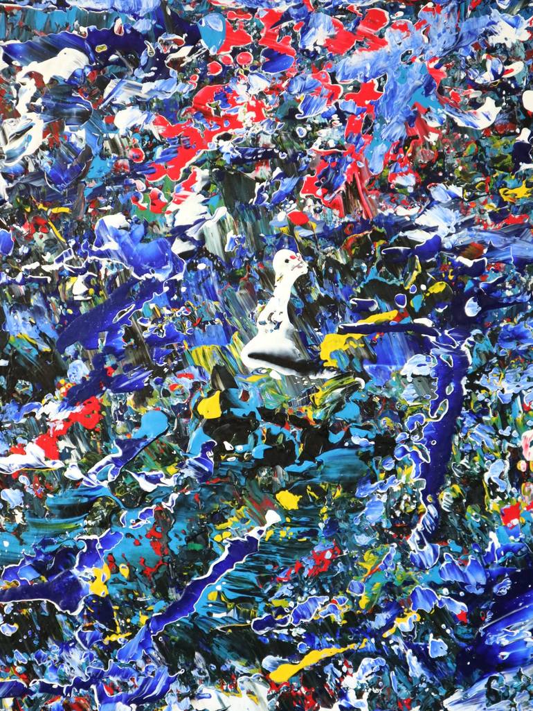 Original Abstract Expressionism Abstract Painting by 恭煌 黃