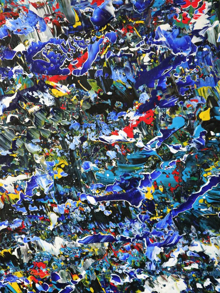 Original Abstract Expressionism Abstract Painting by 恭煌 黃