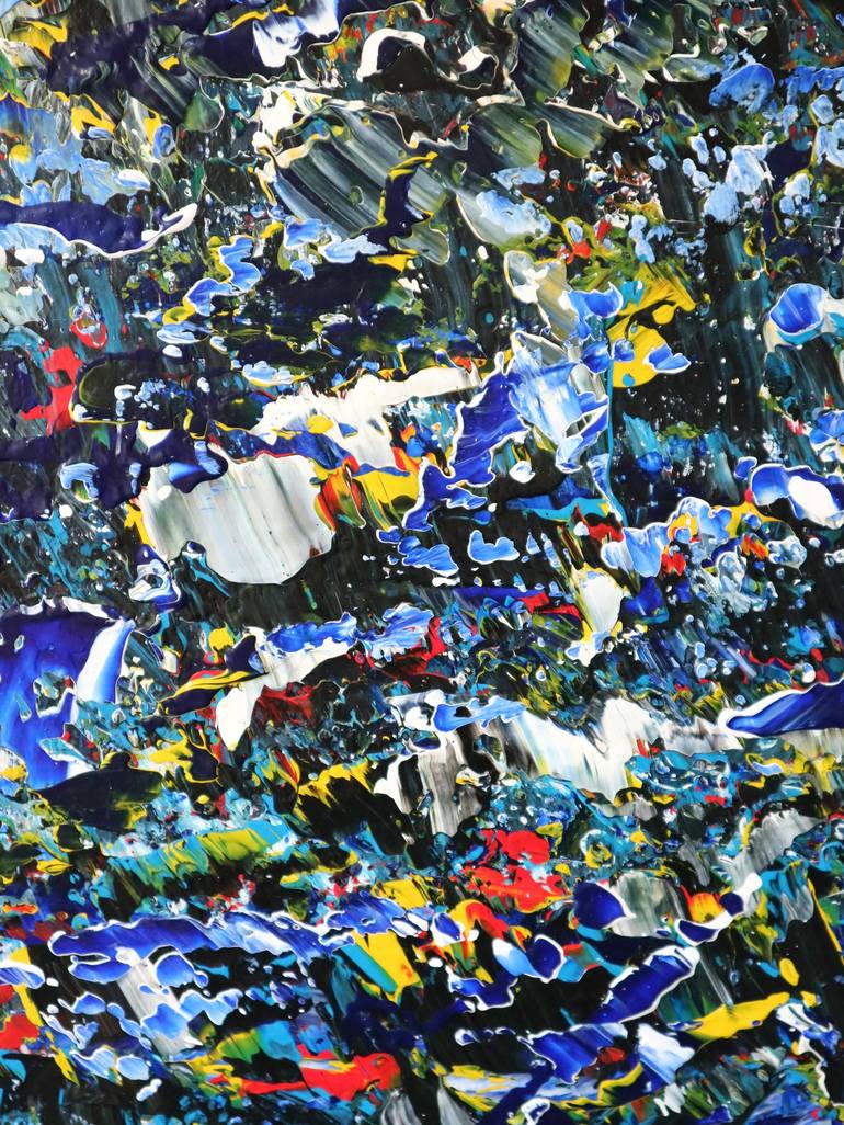 Original Abstract Expressionism Abstract Painting by 恭煌 黃
