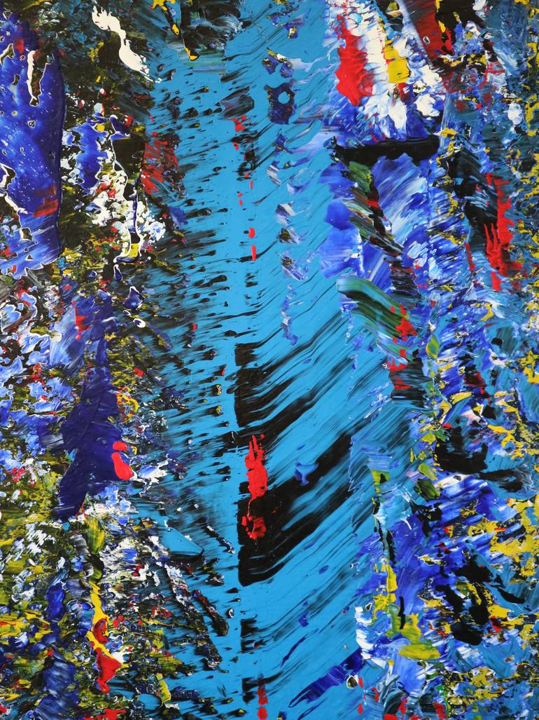 Original Abstract Expressionism Abstract Painting by 恭煌 黃