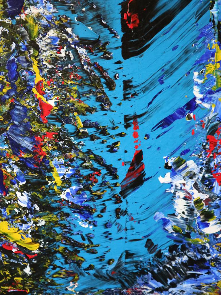 Original Abstract Expressionism Abstract Painting by 恭煌 黃