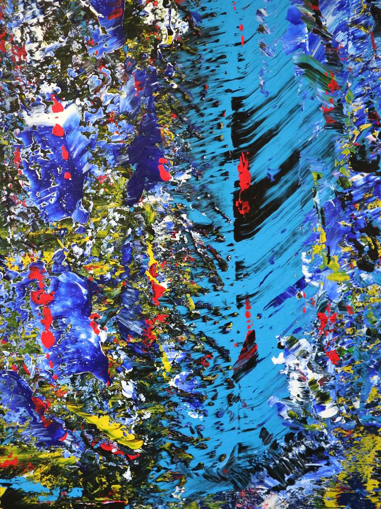 Original Abstract Expressionism Abstract Painting by 恭煌 黃