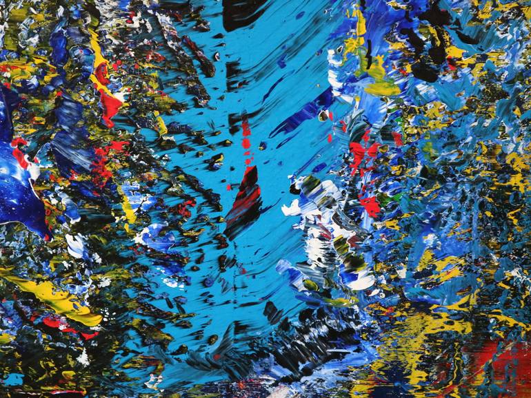 Original Abstract Expressionism Abstract Painting by 恭煌 黃