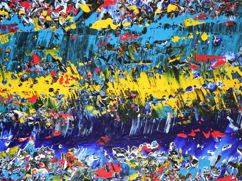 Original Abstract Expressionism Abstract Painting by 恭煌 黃