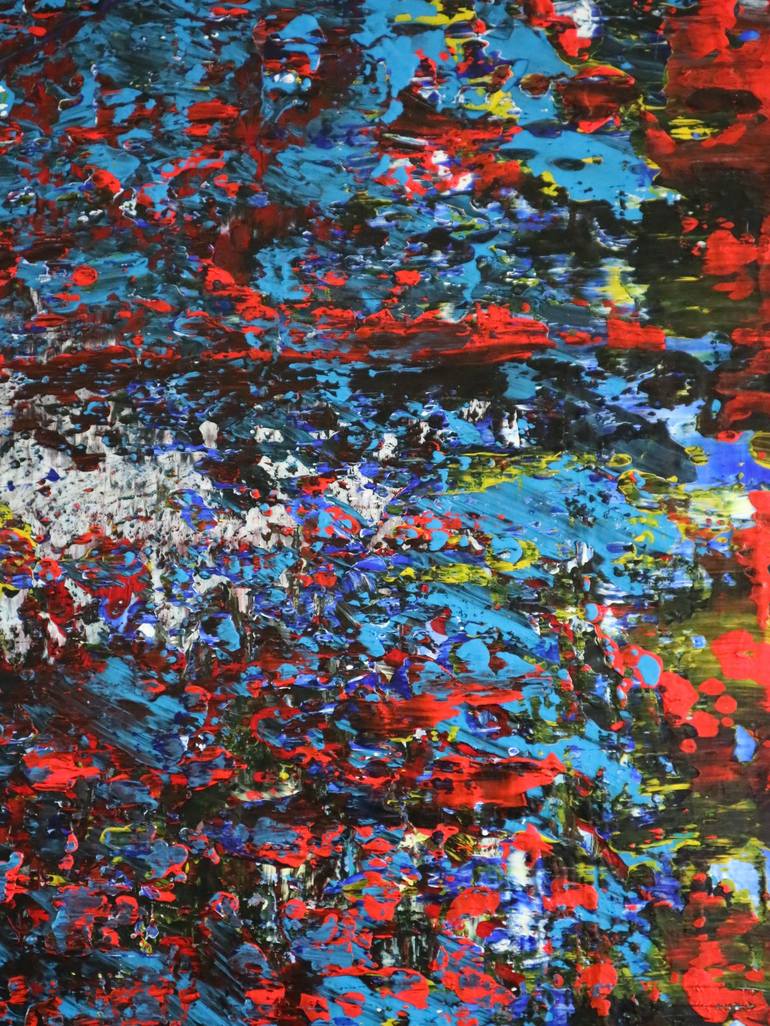 Original Abstract Expressionism Abstract Painting by 恭煌 黃