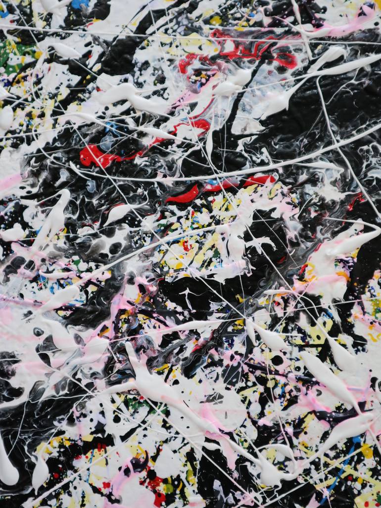 Original Abstract Expressionism Abstract Painting by 恭煌 黃