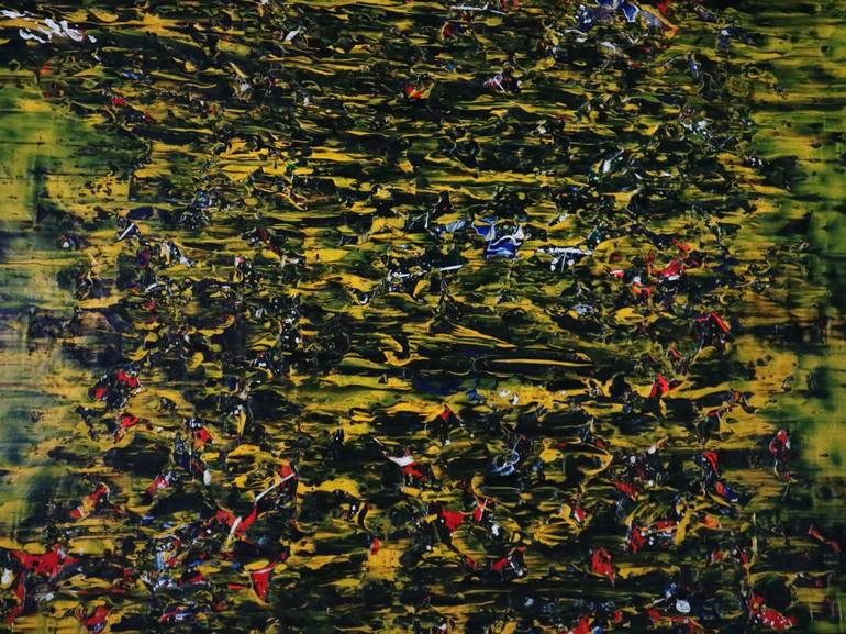 Original Abstract Expressionism Abstract Painting by 恭煌 黃