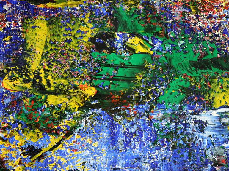 Original Abstract Expressionism Abstract Painting by 恭煌 黃