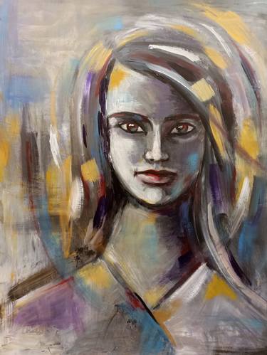 Original Portrait Paintings by Gineta Mihaescu Solca