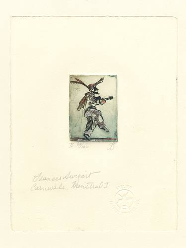 Print of Figurative Performing Arts Printmaking by Frances Swigart