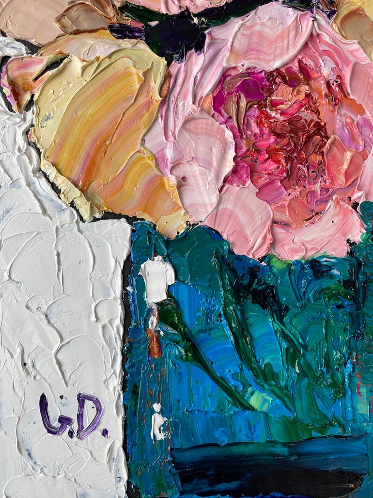Original Impressionism Still Life Painting by Gulnara Dairova