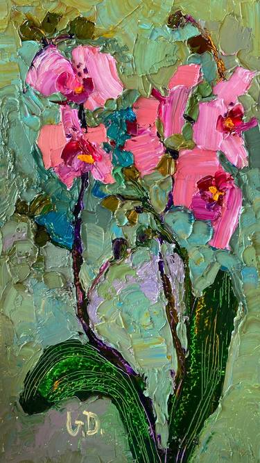 Print of Floral Paintings by Gulnara Dairova