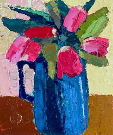 Print of Impressionism Still Life Paintings by Gulnara Dairova