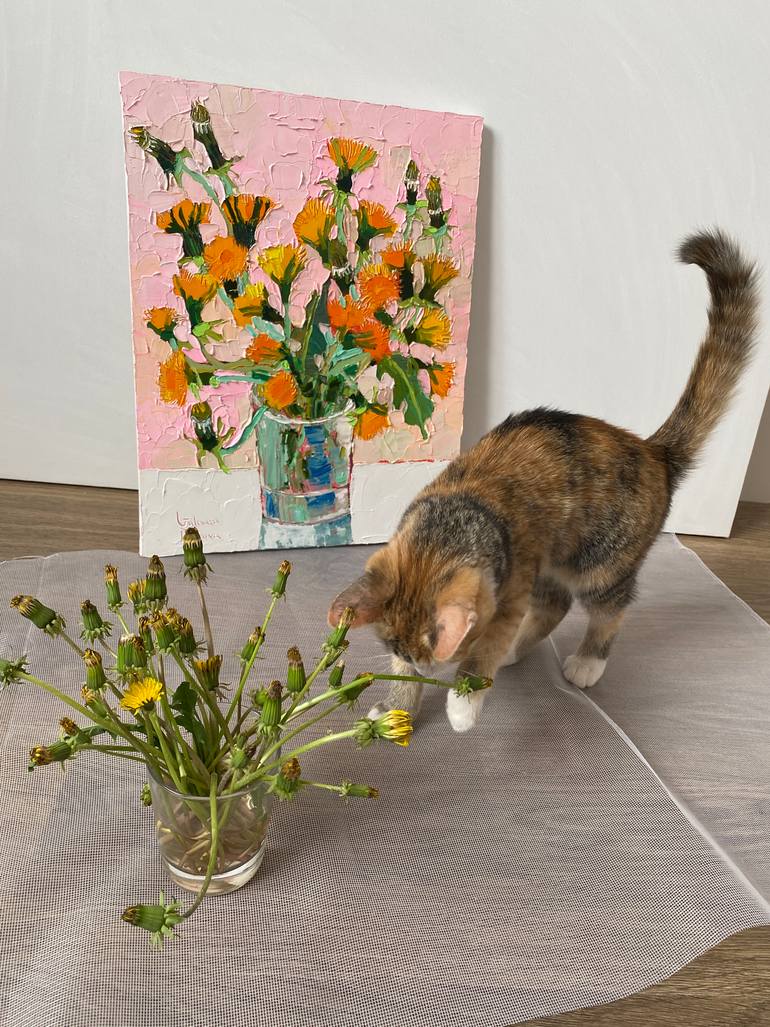 Original Realism Still Life Painting by Gulnara Dairova