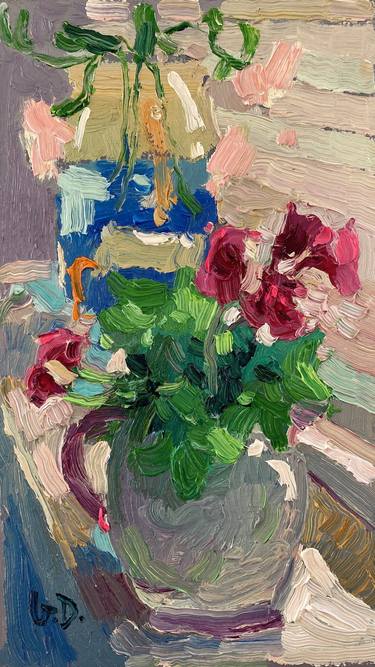 Print of Impressionism Still Life Paintings by Gulnara Dairova