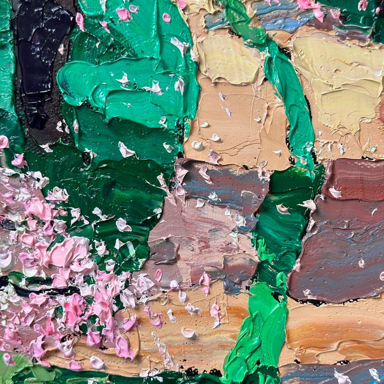 Original Impressionism Landscape Painting by Gulnara Dairova