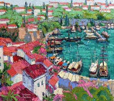 Original Impressionism Landscape Paintings by Gulnara Dairova